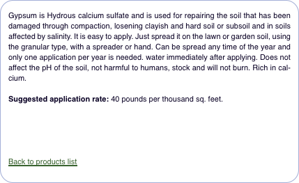  Gypsum is Hydrous calcium sulfate and is used for repairing th